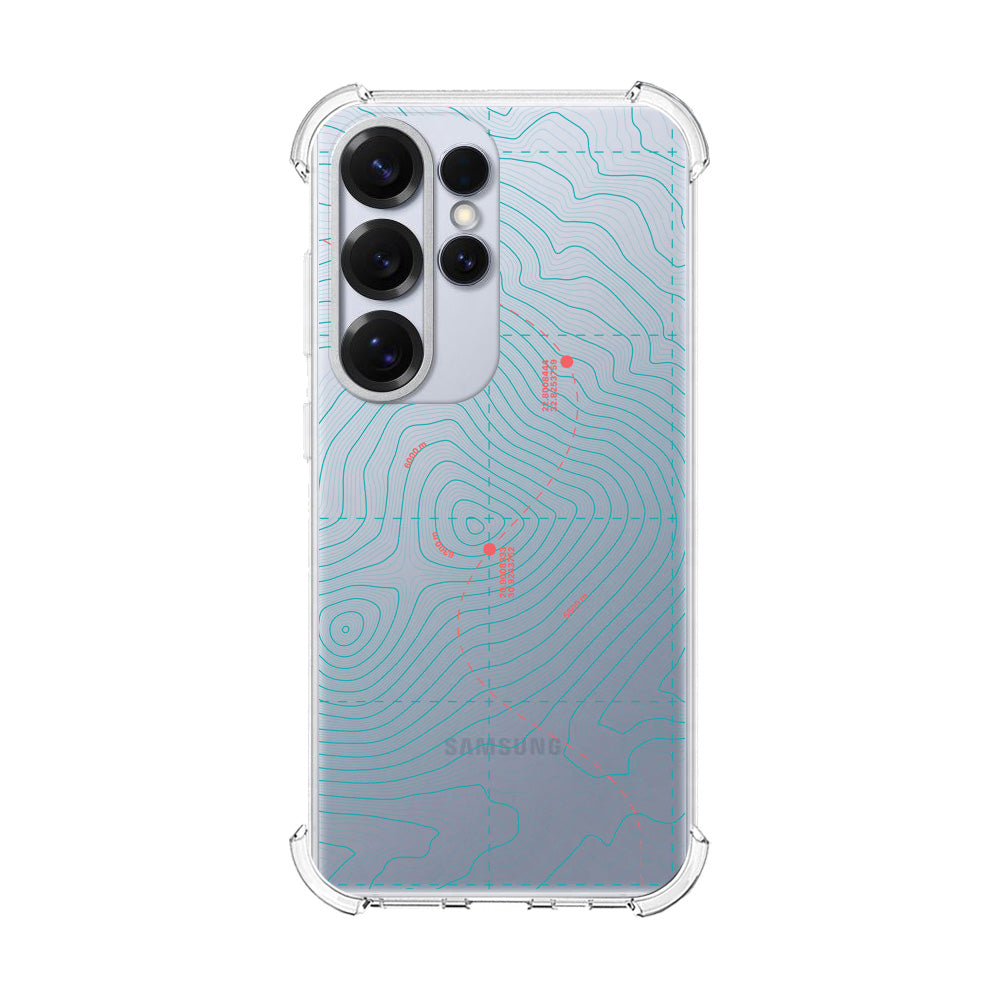 Чохол для Samsung S25 Ultra Топографічна Мапа