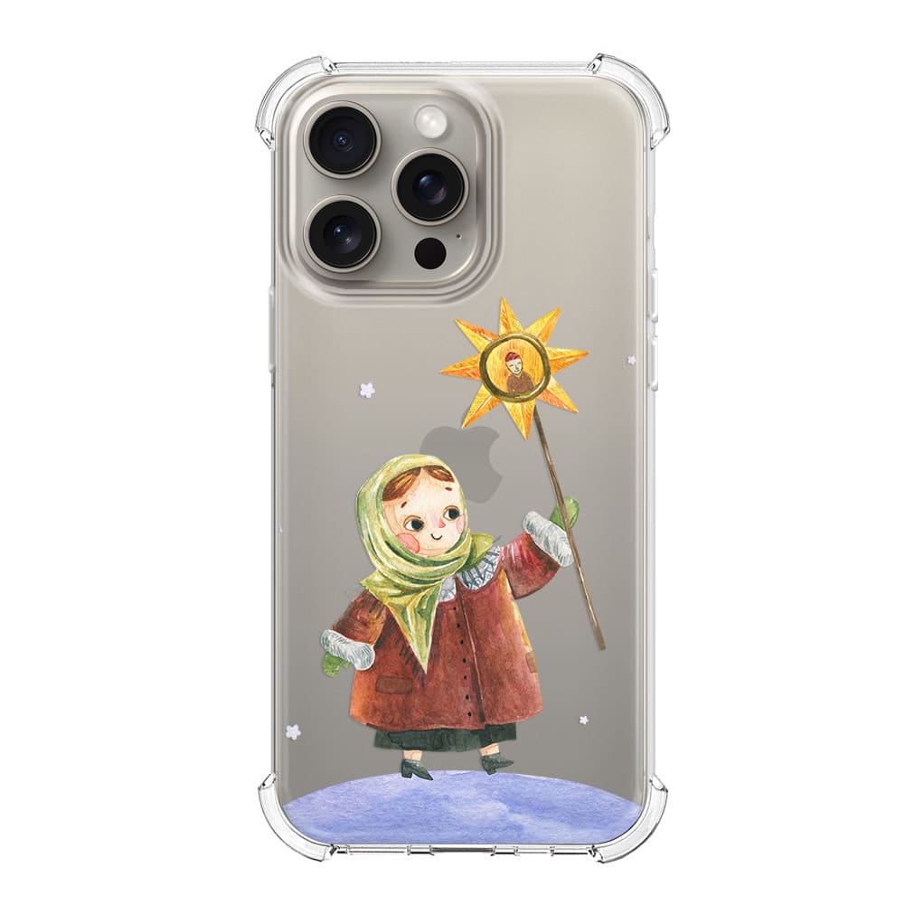 Святковий чохол для iPhone 16 Pro Max Різдво в Україні