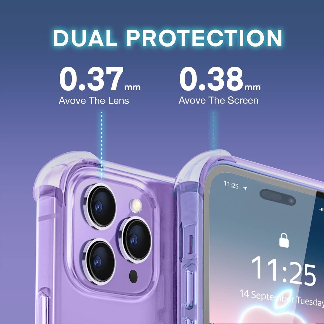 iPhone 14 Pro Max чохол силіконовий із захисними кутами - Gisolo