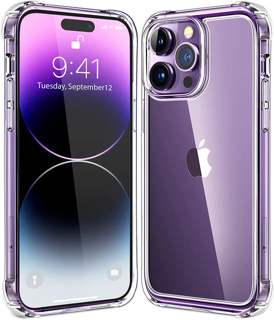 iPhone 14 Pro Max чохол силіконовий із захисними кутами - Gisolo