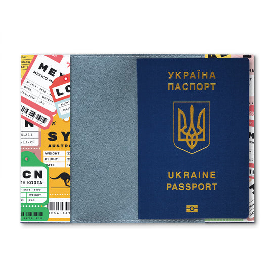 Обкладинка на паспорт Luggage tag