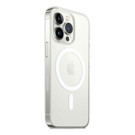Magsafe чохол для iPhone 13 Pro Max (силіконовий прозорий) - Gisolo