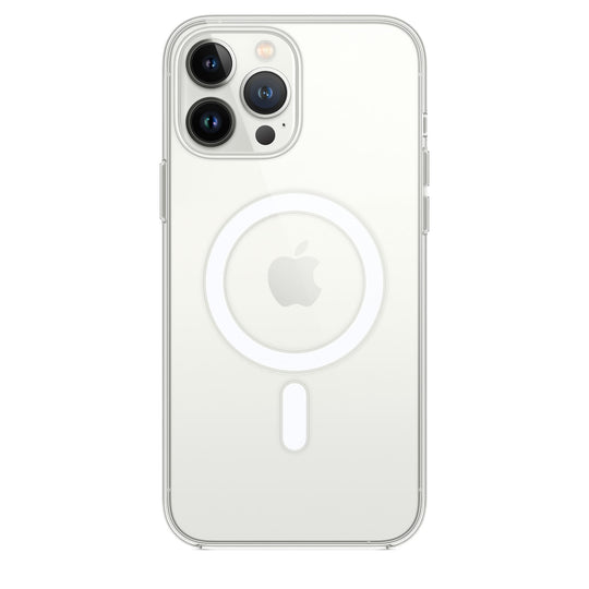 Magsafe чохол для iPhone 13 Pro Max (силіконовий прозорий) - Gisolo