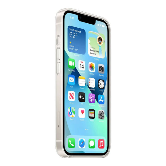 Magsafe чохол для iPhone 13 Pro Max (силіконовий прозорий) - Gisolo