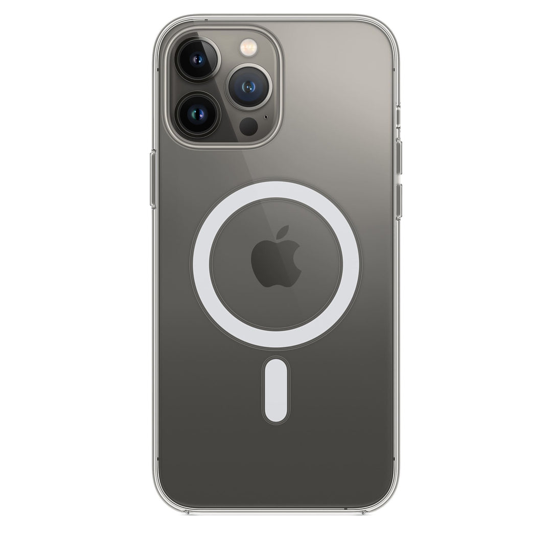 Magsafe чохол для iPhone 13 Pro Max (силіконовий прозорий) - Gisolo