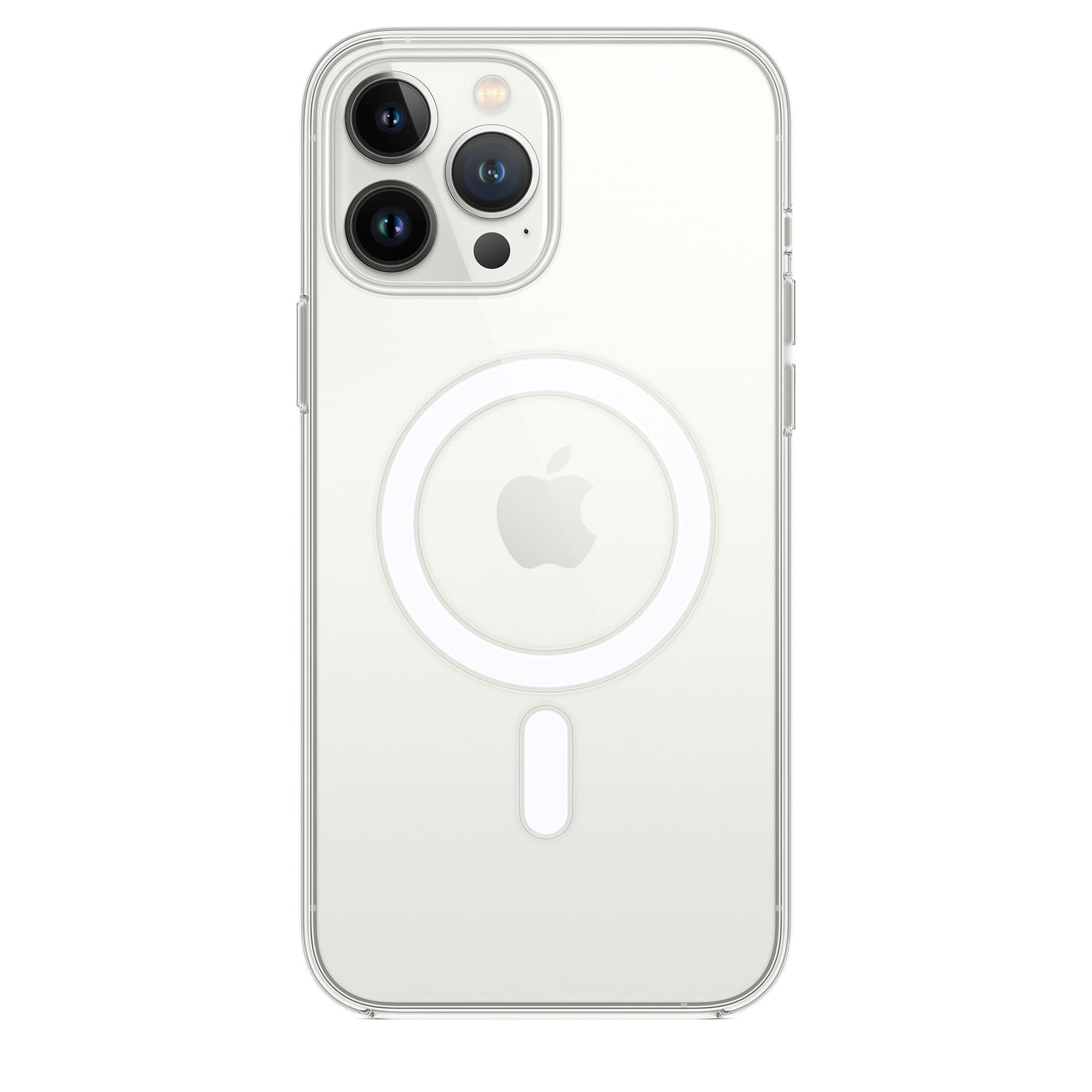 Magsafe чохол для iPhone 13 Pro (силіконовий прозорий) - Gisolo