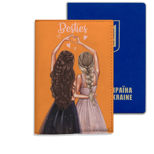 Обкладинка на паспорт Besties - Gisolo