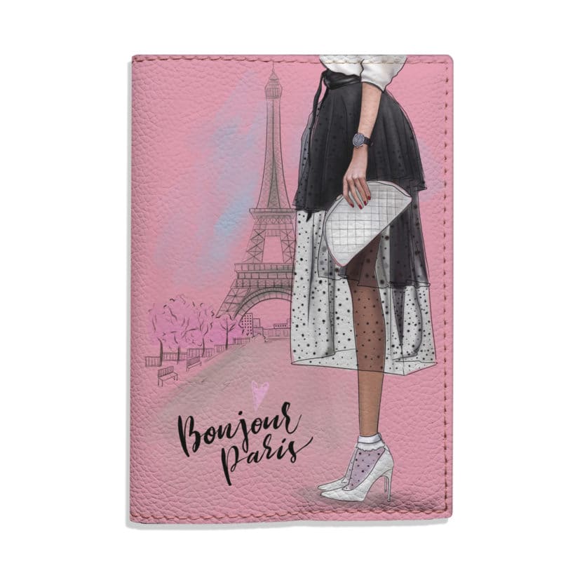 Обкладинка на паспорт Bonjour Paris! - Gisolo