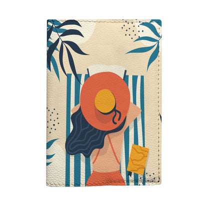 Обкладинка на паспорт - Дівчина на пляжі - Gisolo