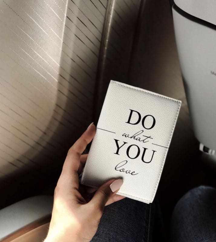 Обкладинка на паспорт Do what you love - обложка на паспорт - Gisolo