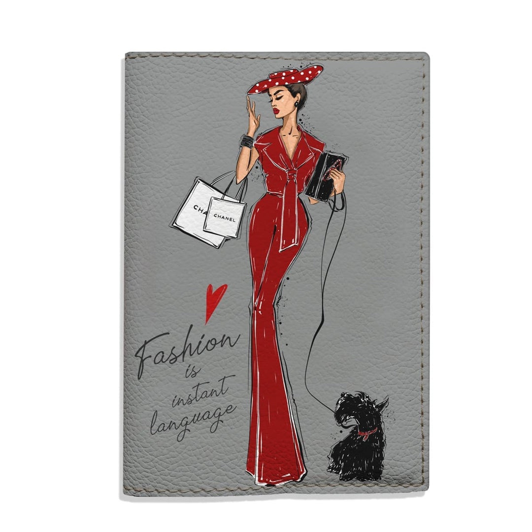 Обкладинка на паспорт Fashion is instant language - Gisolo