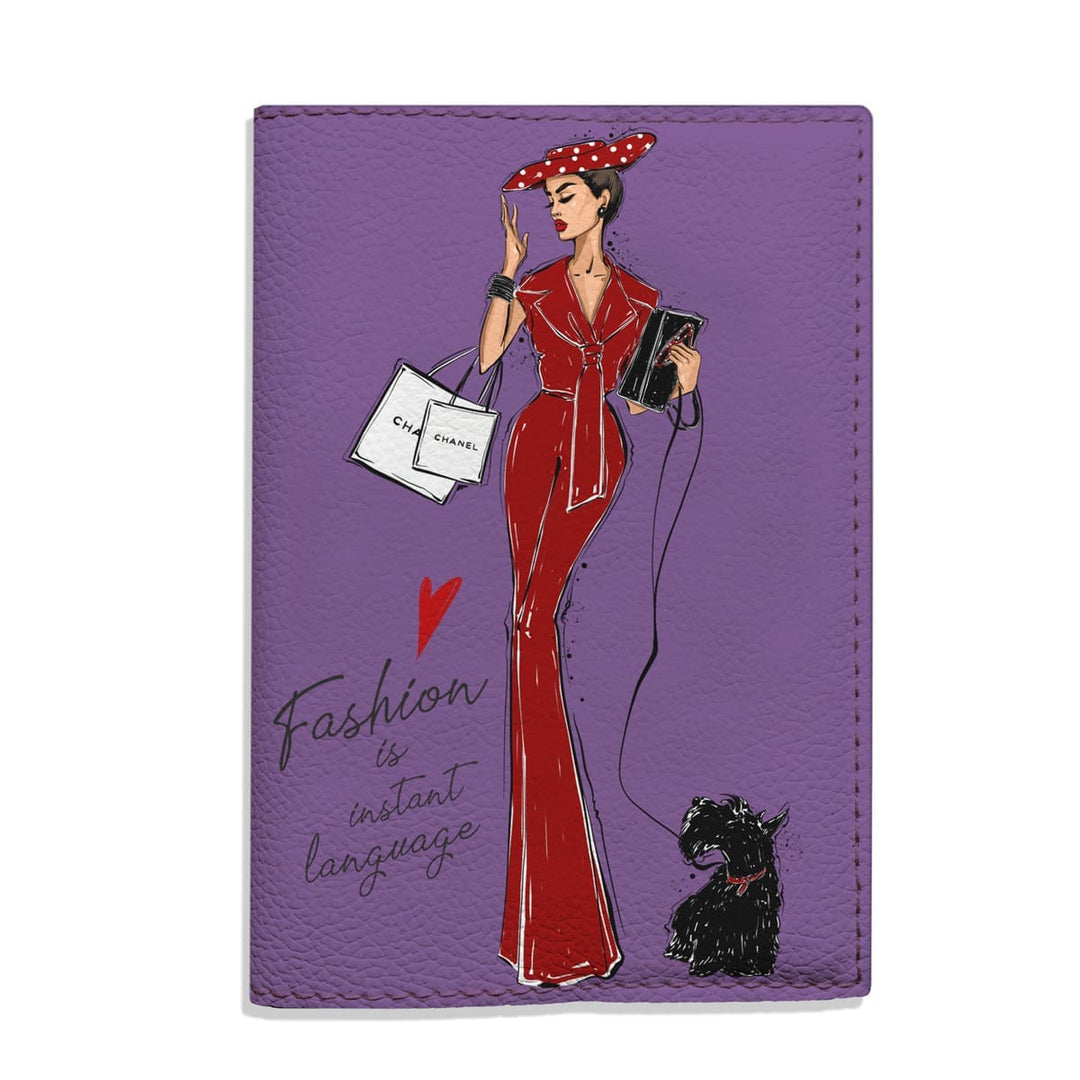 Обкладинка на паспорт Fashion is instant language - Gisolo