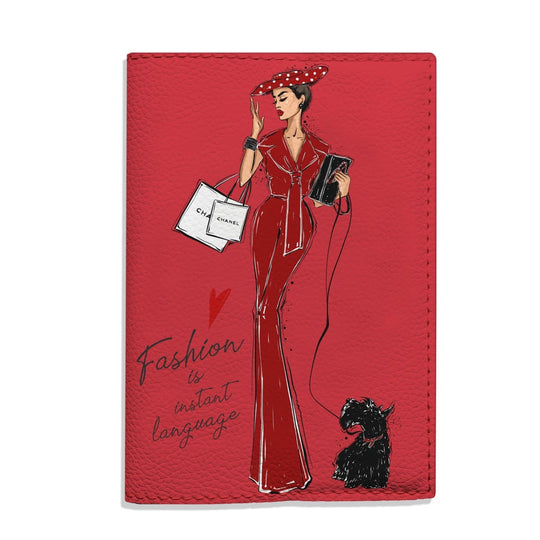 Обкладинка на паспорт Fashion is instant language - Gisolo