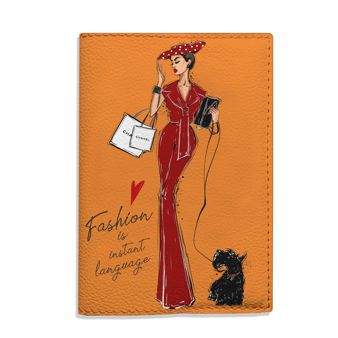 Обкладинка на паспорт Fashion is instant language - Gisolo