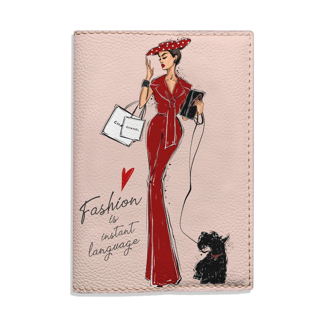 Обкладинка на паспорт Fashion is instant language - Gisolo