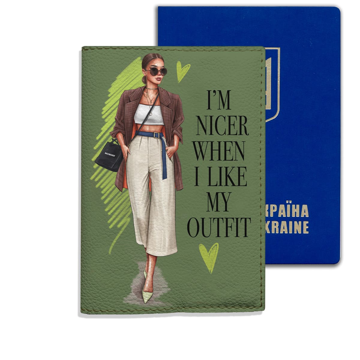 Обкладинка на паспорт Fashion style - Gisolo