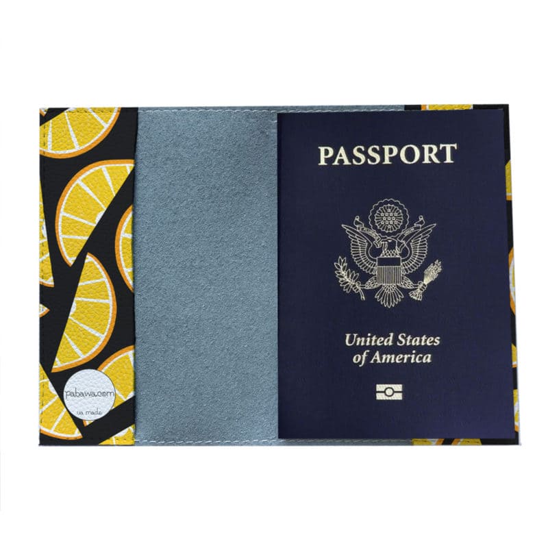 Обкладинка на паспорт Fresh orange - Gisolo
