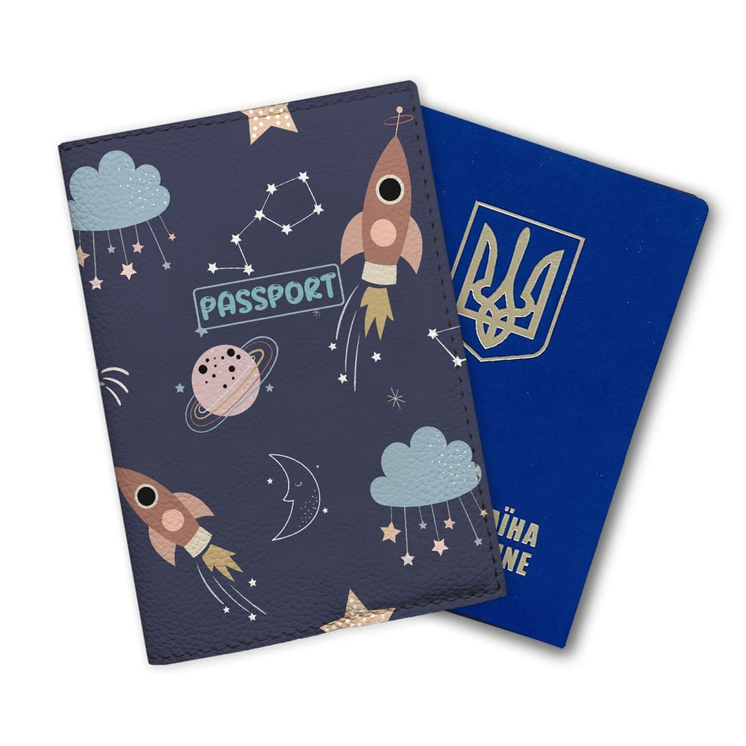 Обкладинка на паспорт - Galaxy & Universe - Gisolo
