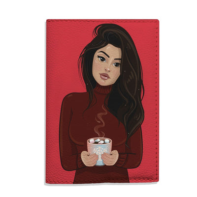 Обкладинка на паспорт Girl with Cacao
