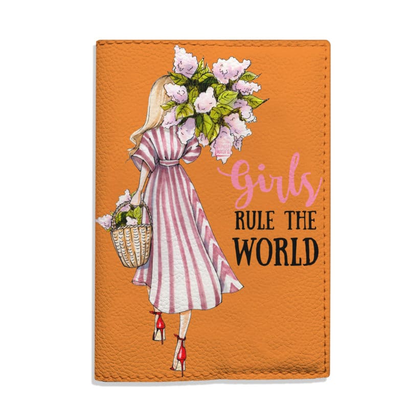 Обкладинка на паспорт Girls rule the world