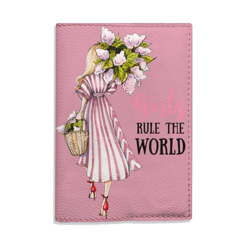 Обкладинка на паспорт Girls rule the world