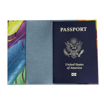 Обкладинка на паспорт Кольорове пір'ячко - Gisolo