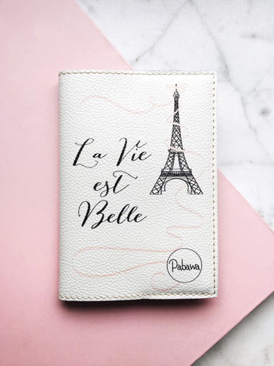 Обкладинка на паспорт La vie est Belle