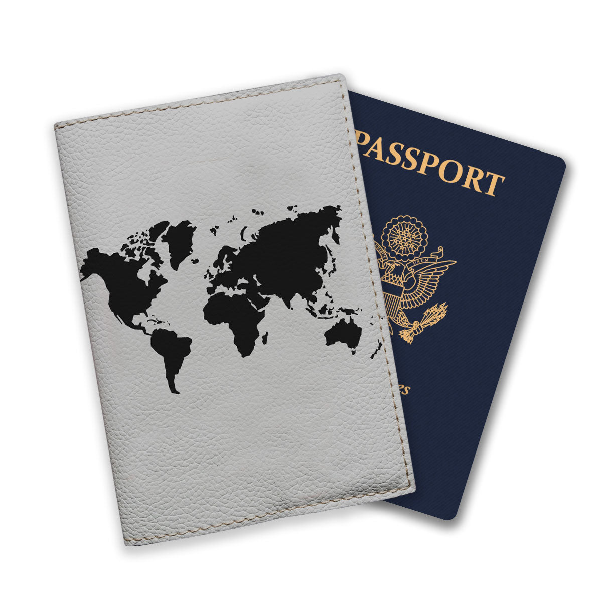 Обкладинка на паспорт Map (black&gray)