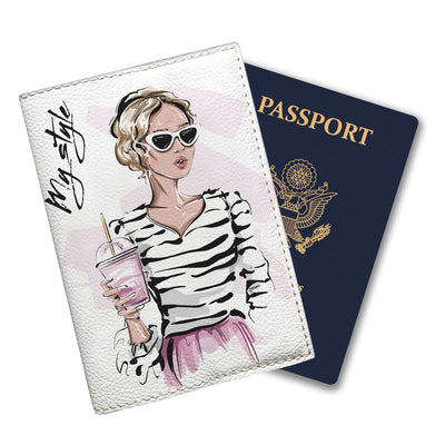 Обкладинка на паспорт - My Style is Pink - Gisolo