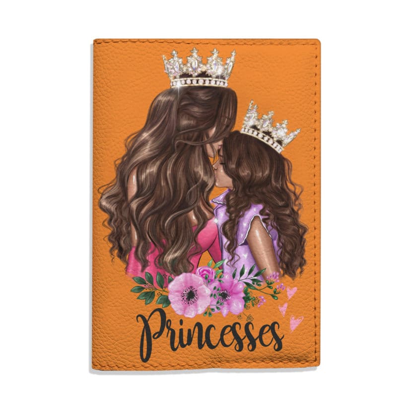 Обкладинка на паспорт Princesses (brunette) - Gisolo