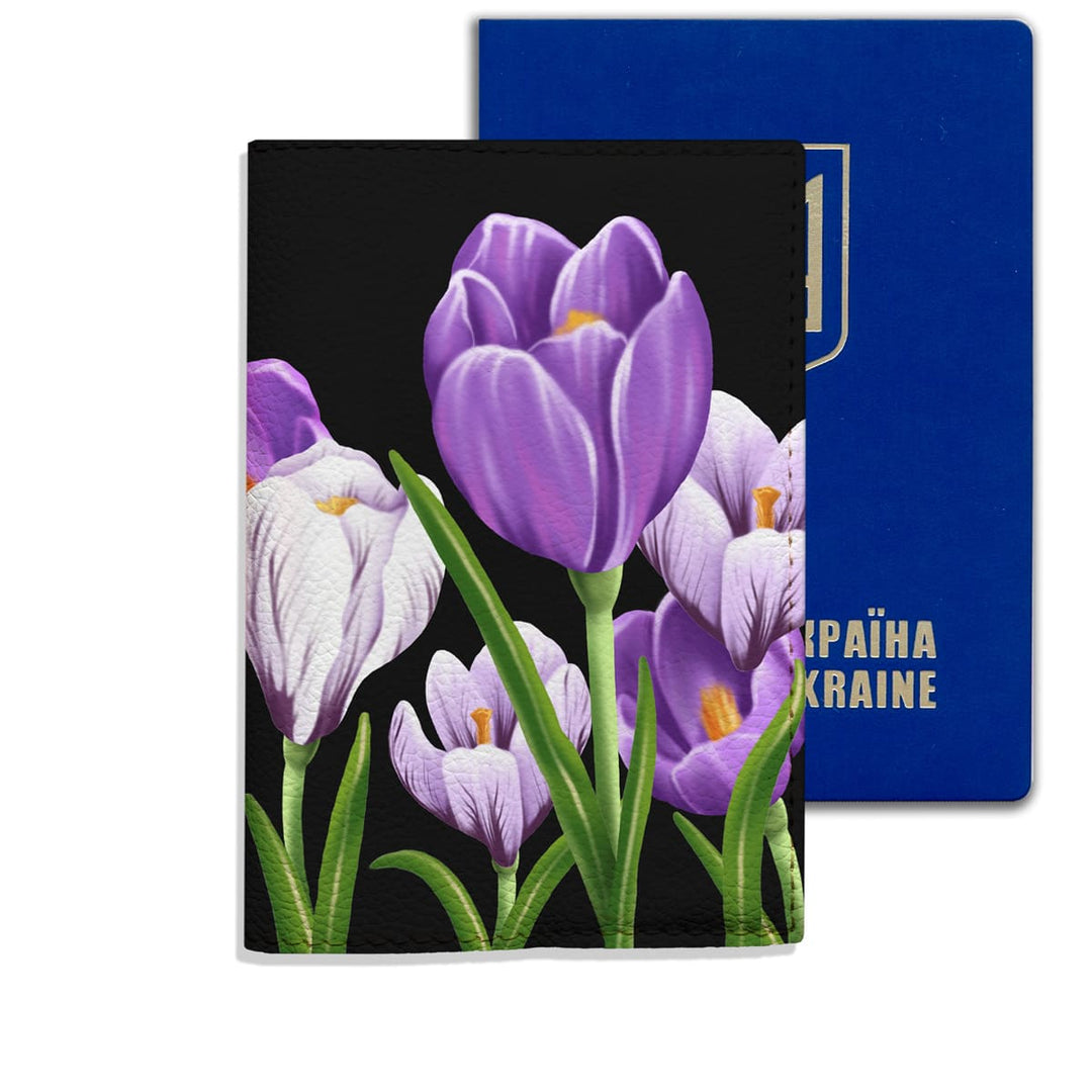 Обкладинка на паспорт Purple spring - Gisolo