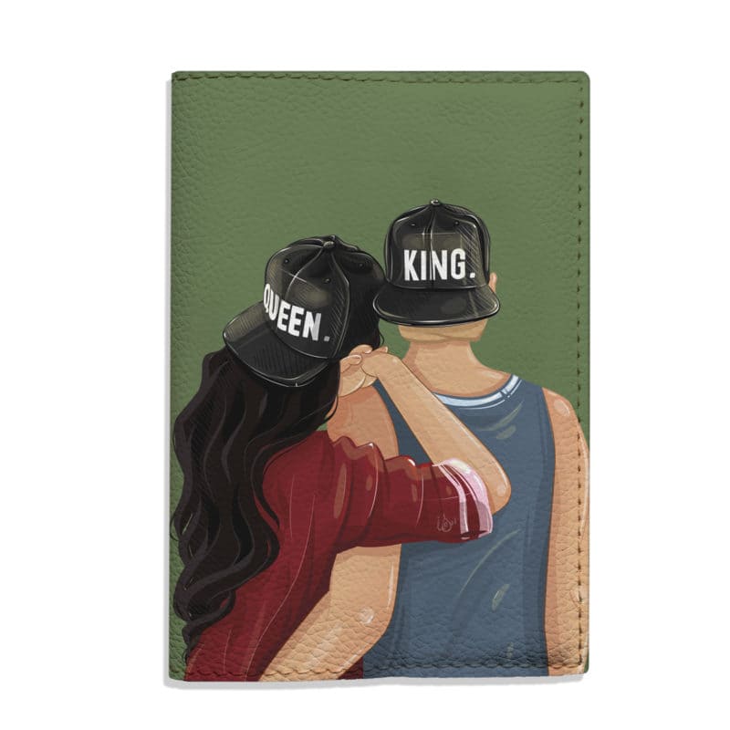 Обкладинка на паспорт Queen & King - Gisolo