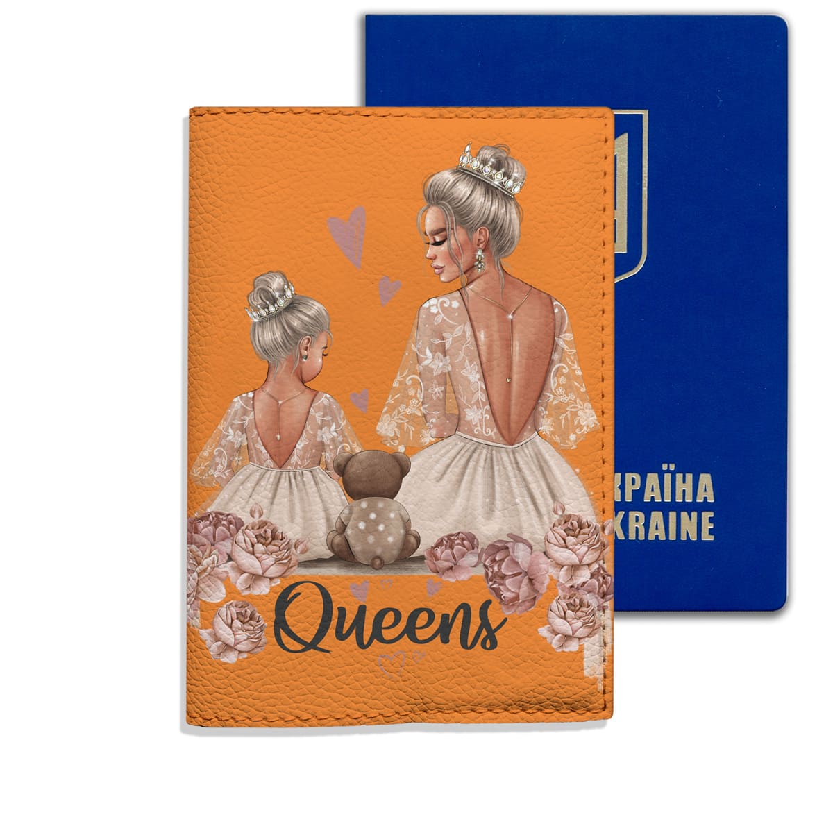 Обкладинка на паспорт Queens (Blonde) - Gisolo