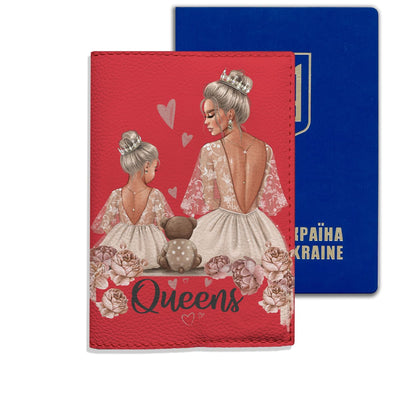 Обкладинка на паспорт Queens (Blonde) - Gisolo