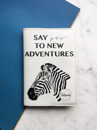 Обкладинка на паспорт Say yes to new adventure - Gisolo
