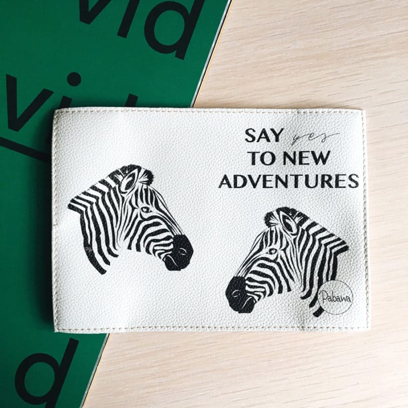 Обкладинка на паспорт Say yes to new adventure - Gisolo