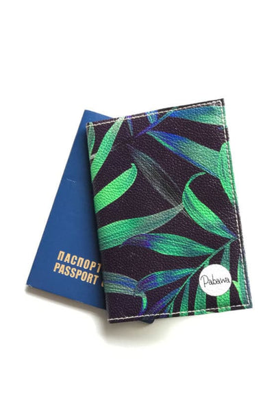 Обкладинка на паспорт Темне листя - Gisolo