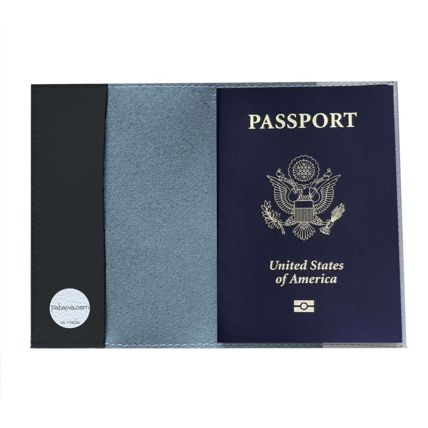 Обкладинка на паспорт Travel MAN (black&white) - Gisolo