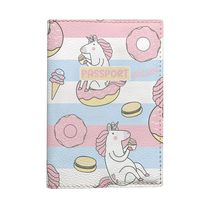 Обкладинка на паспорт - Unicorn Stripes