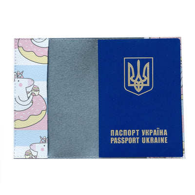 Обкладинка на паспорт - Unicorn Stripes - Gisolo