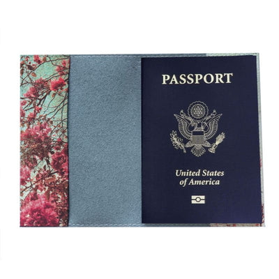 Обкладинка на паспорт Vintage red flowers - Gisolo