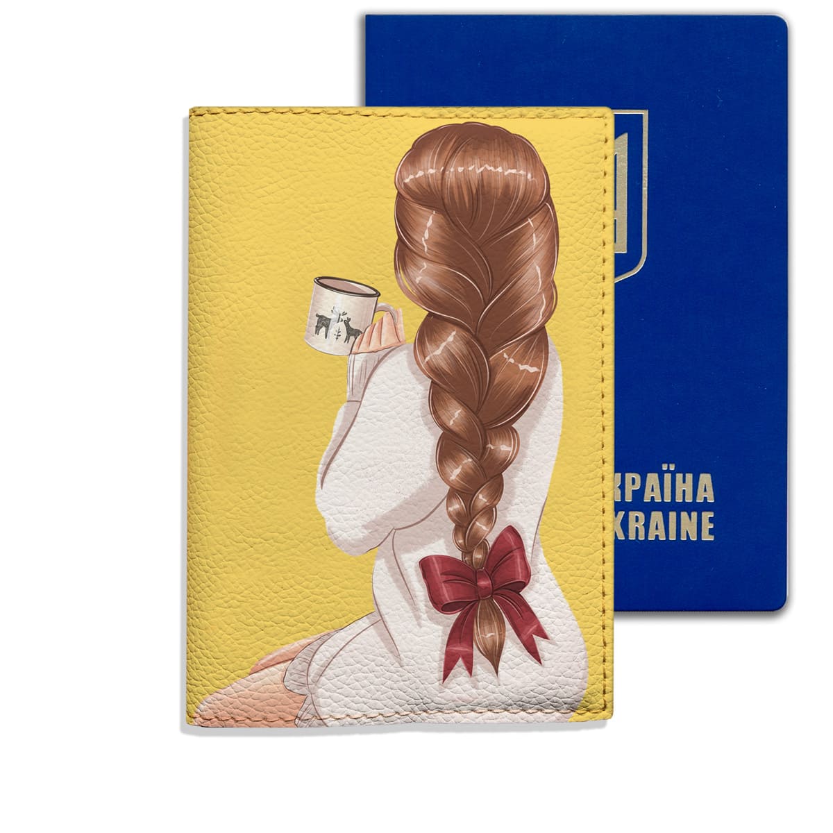 Обкладинка на паспорт Зимова красуня - Gisolo