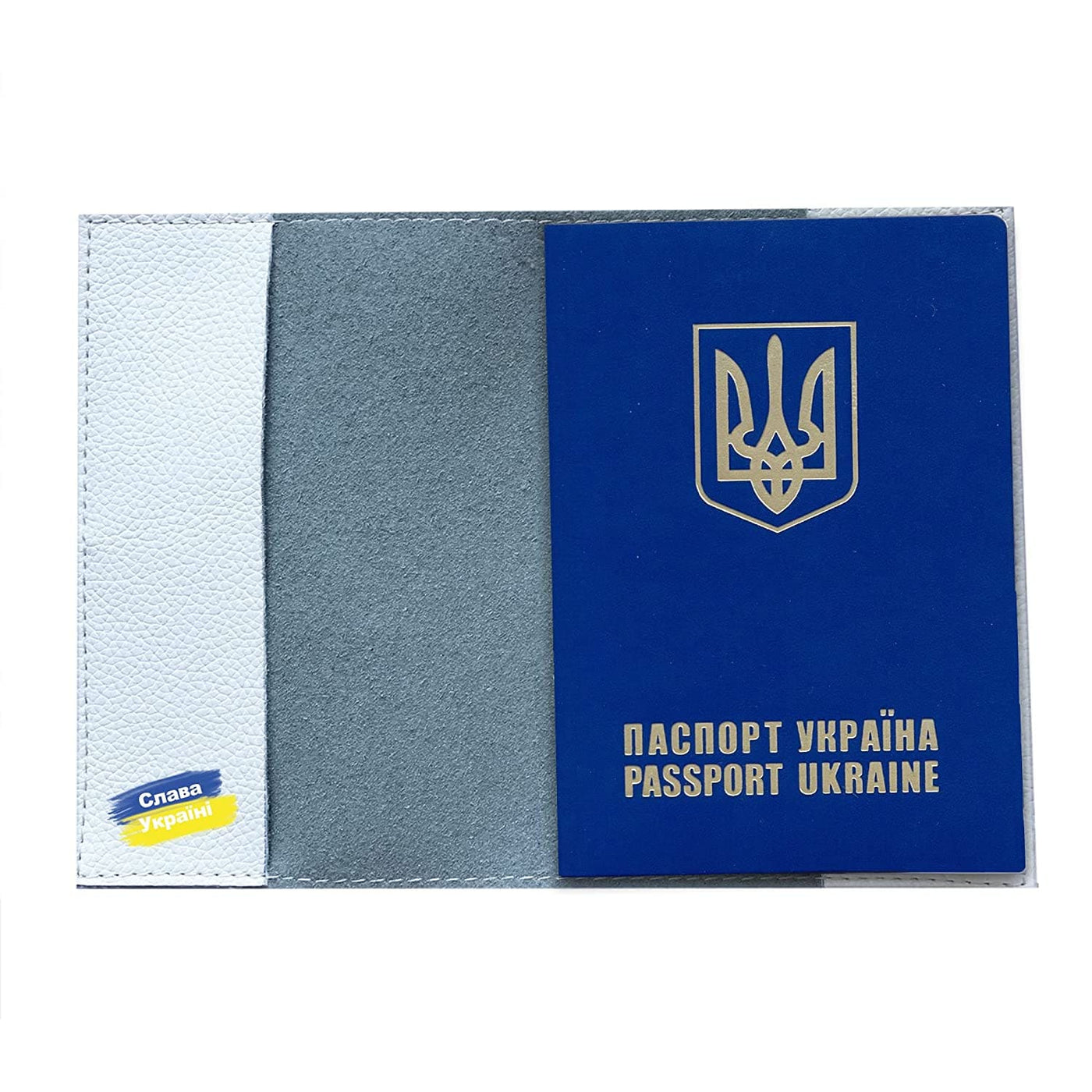Обкладинка з картою України на паспорт - Stop War - Gisolo