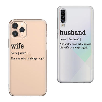 Парні чохли на телефон Husband & Wife - Gisolo