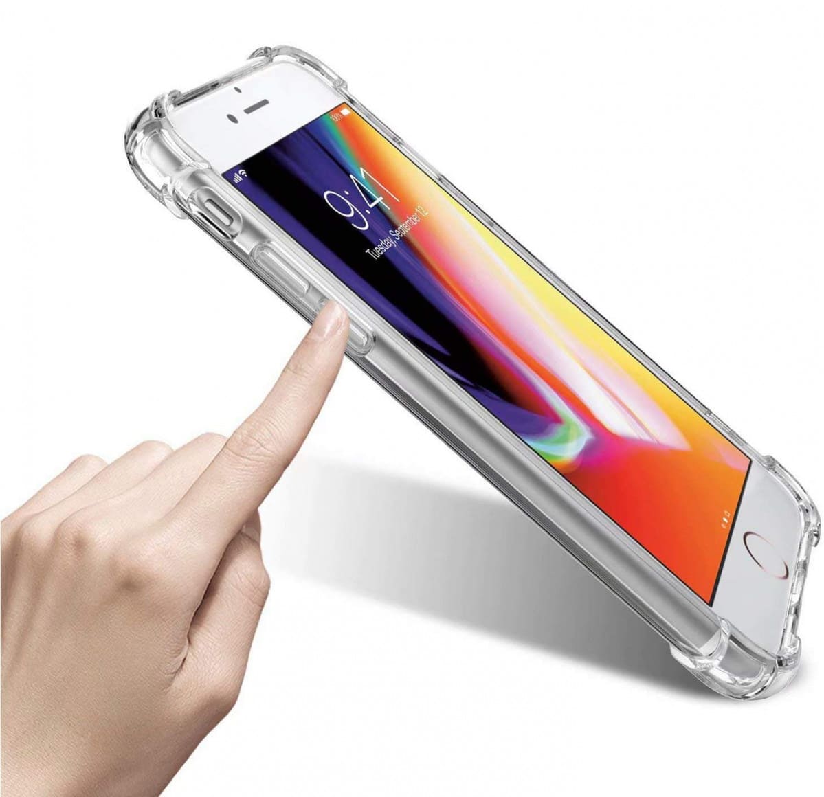 Прозорий захисний чохол для iPhone 8 Plus – Gisolo