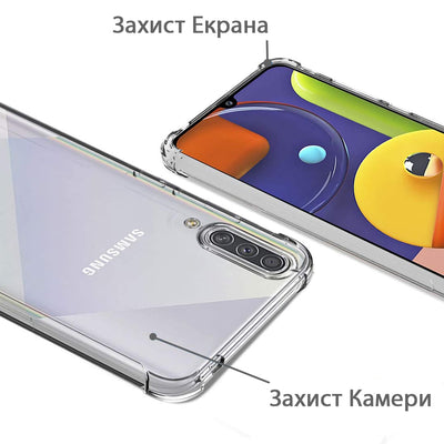 Прозорий захисний чохол для Samsung Galaxy A30s - Gisolo