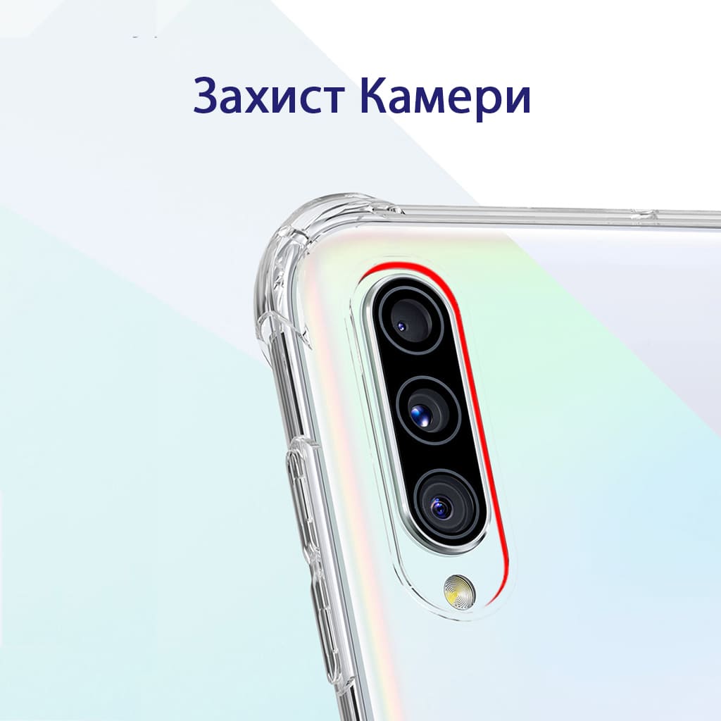 Прозорий захисний чохол для Samsung Galaxy A50 (2019) - Gisolo