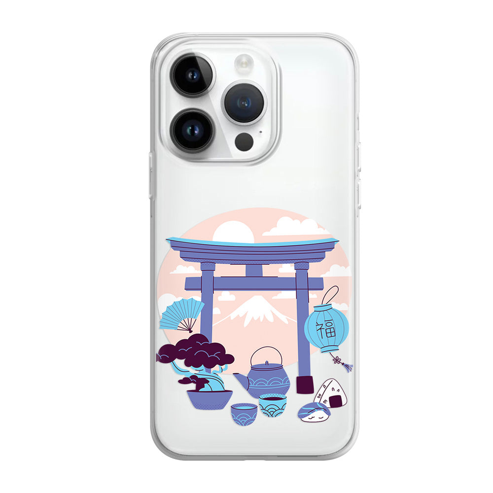 Чохол для iPhone 13 Pro Purple Torii Gate