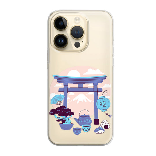 Чохол для iPhone 13 Pro Purple Torii Gate