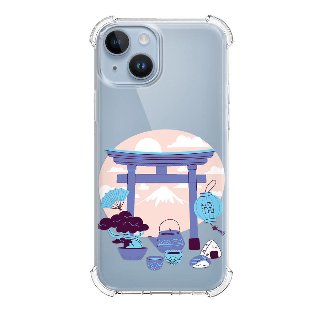 Чохол для iPhone 14 Purple Torii Gate